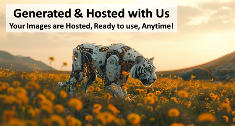 AI Images Hosted with Us